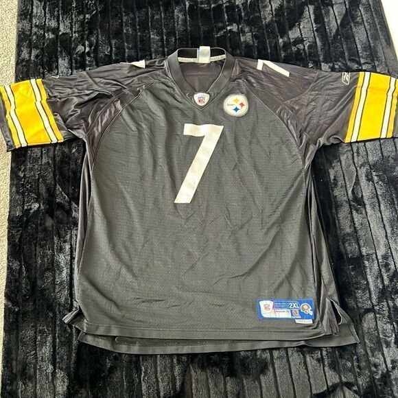 Pittsburgh Steelers Roethlisberger #7 Jersey - Picture 1 of 8